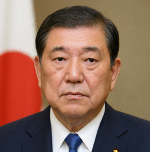 Japanese Prime Minister Shigeru Ishiba