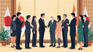 Indian official Delegation to Japan