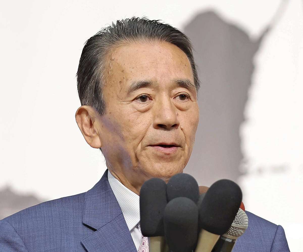 Shizuoka prefecture Governor Yasutomo Suzuki